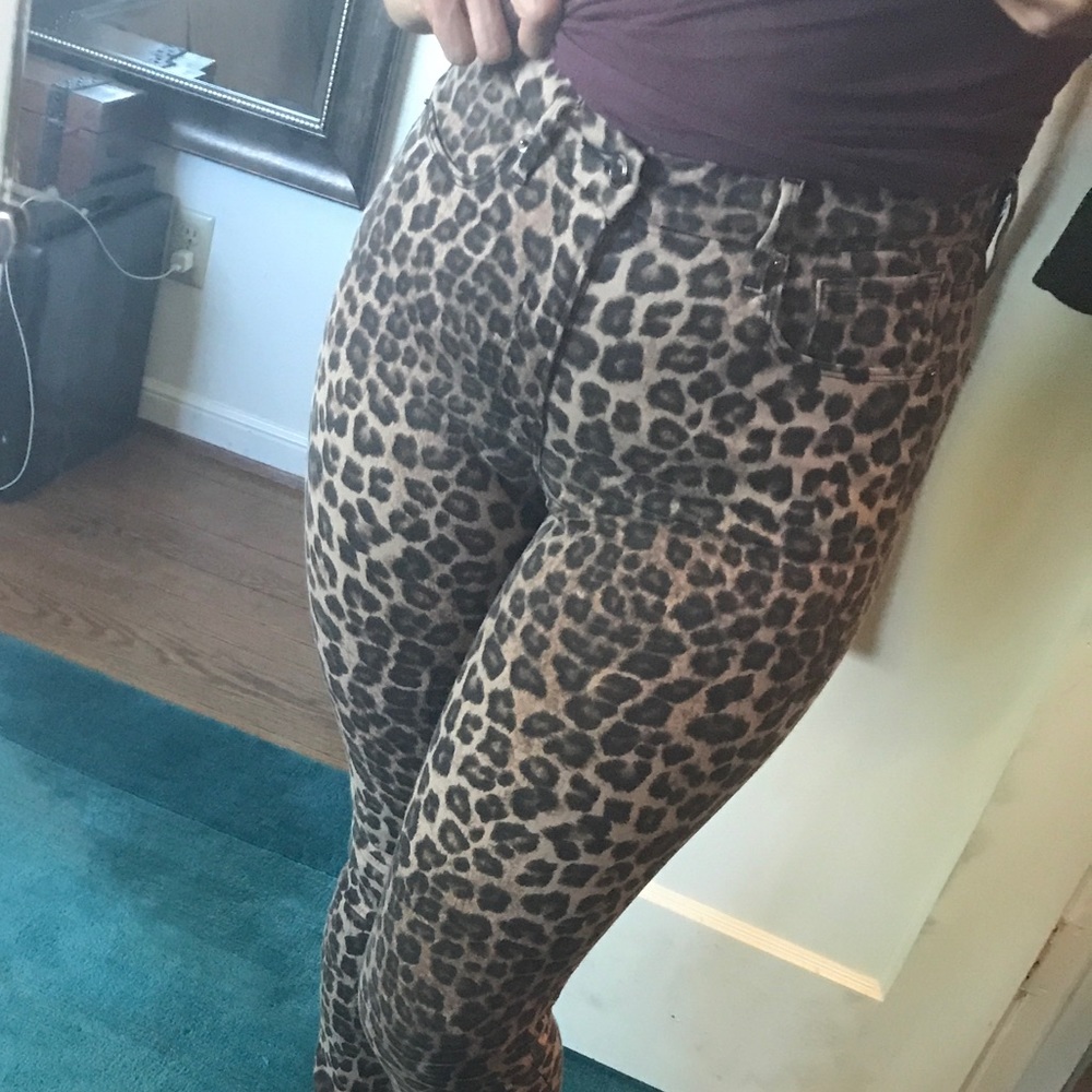 Good American Jeans - LEOPARD 8/29